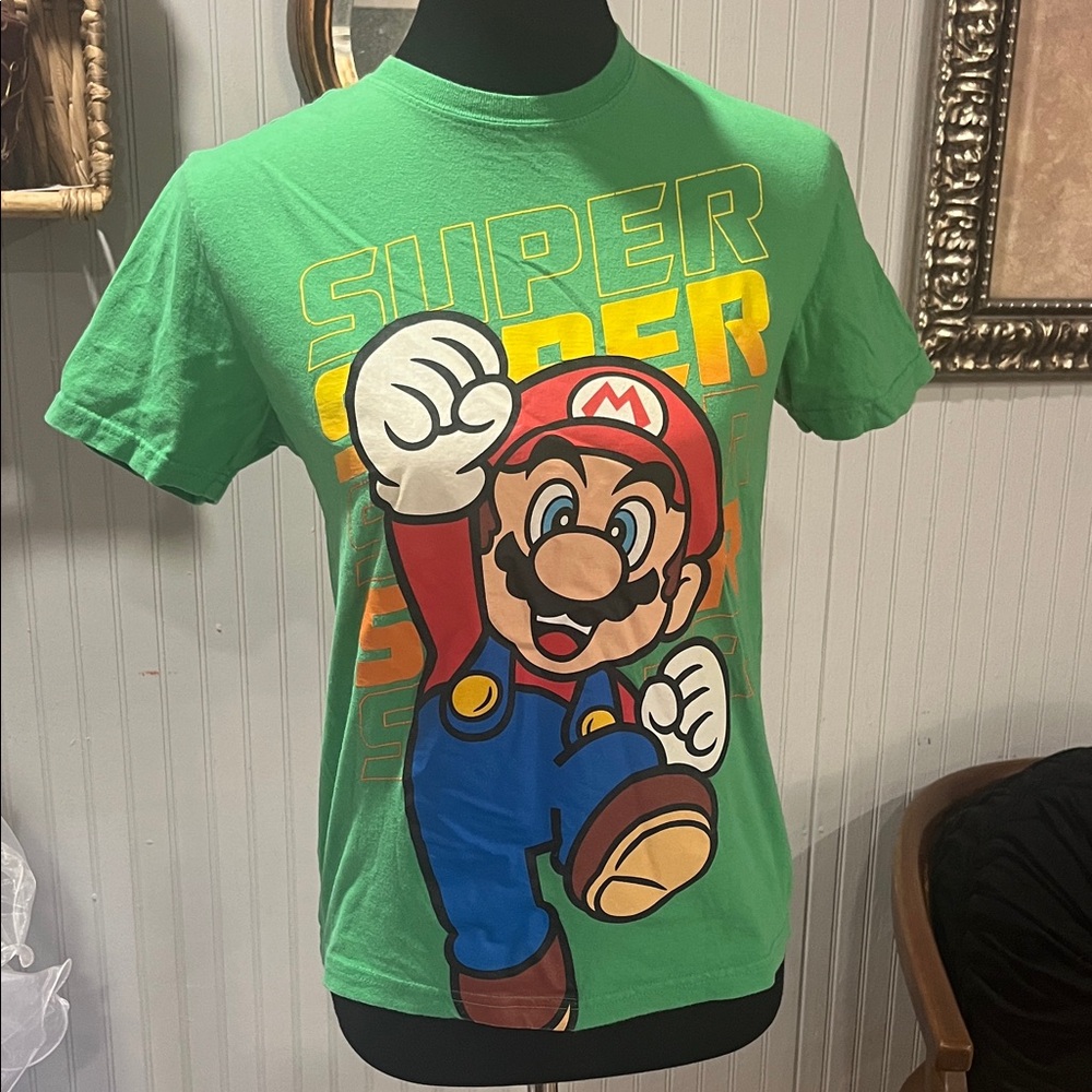 Nintendo Green Super Mario Tee